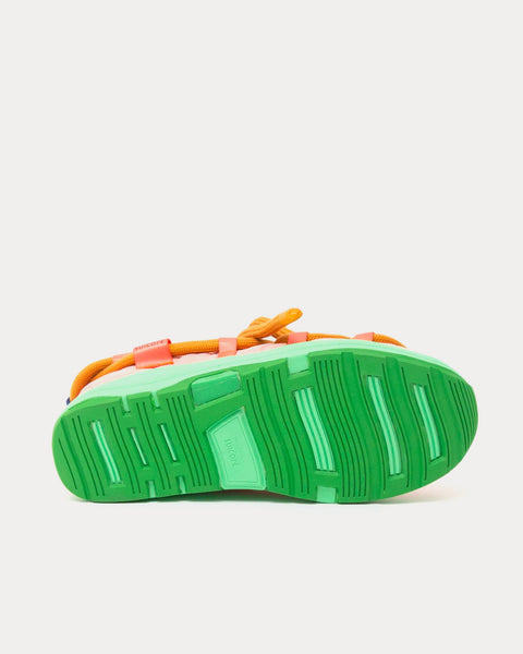 Pepper Peach / Lime Slip Ons