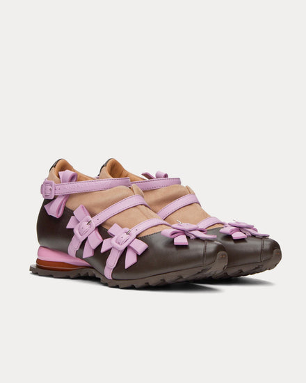 Kiko Kostadinov Women's Hybrid Himalayan Pink / Coffee Low Top