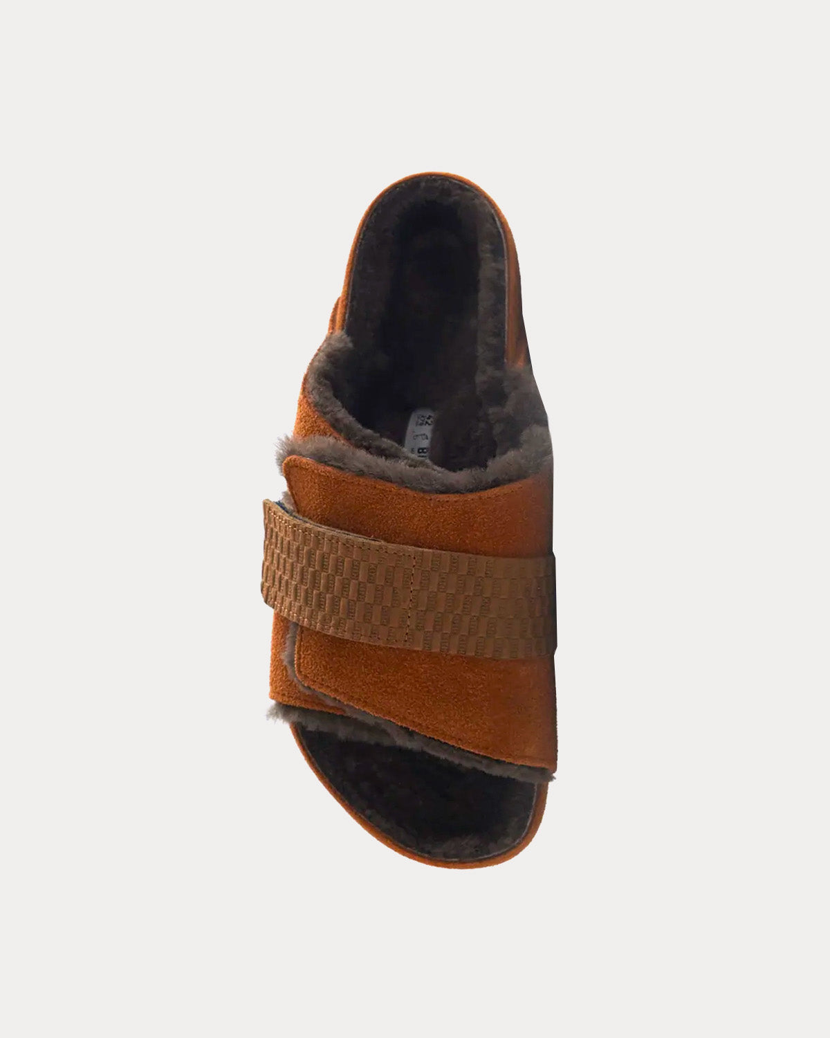 Birkenstock x Kith - Kyoto VL Shearling Mink Slip On Sandals