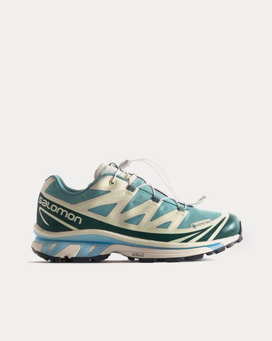 Salomon x Kith Xt-6 Gore-Tex Trellis / Ponderosa Pine / Vanilla Ice Low Top Sneakers