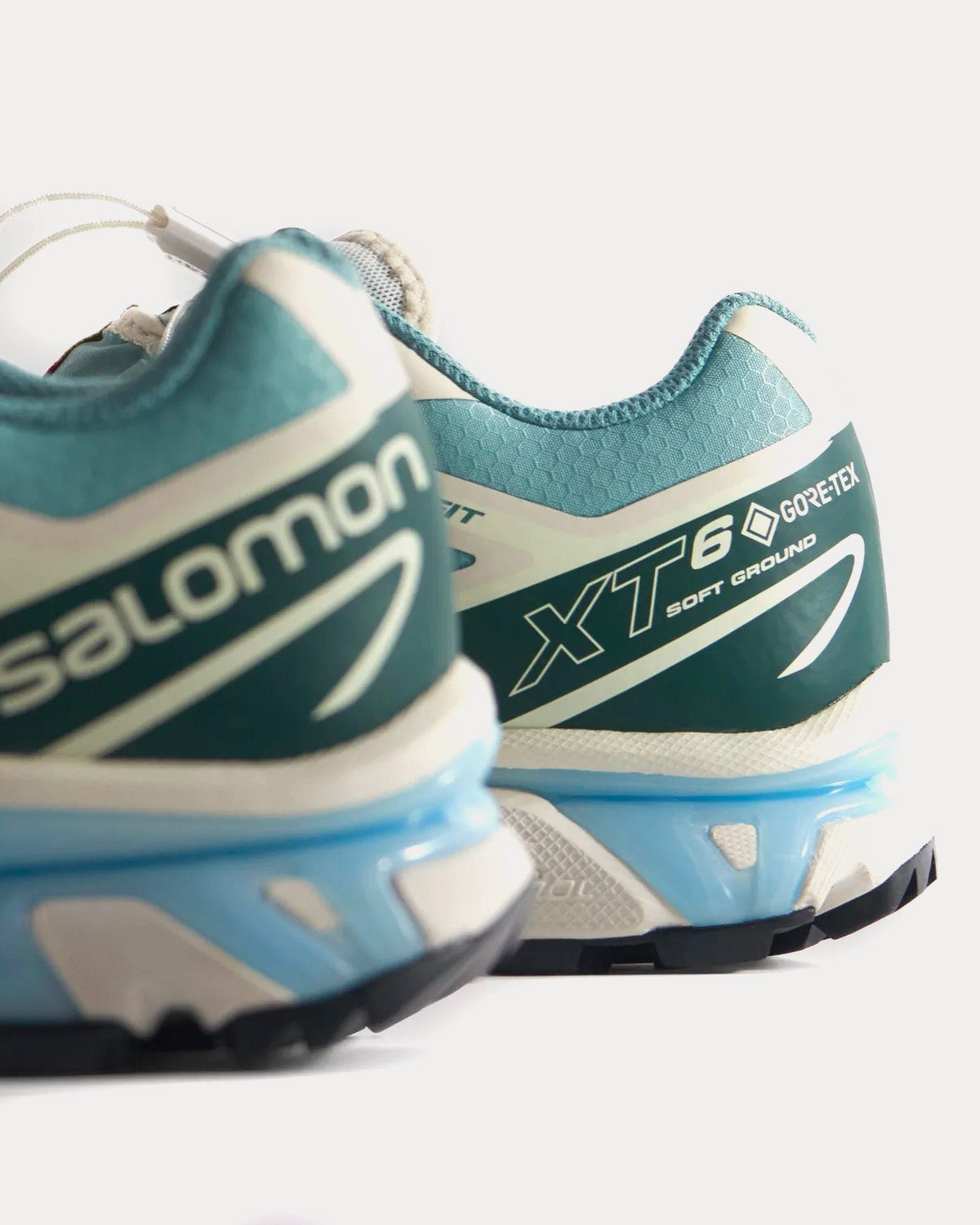 Salomon x Kith - Xt-6 Gore-Tex Trellis / Ponderosa Pine / Vanilla Ice Low Top Sneakers