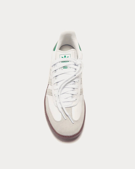 Adidas x Kith Men's Classics Program Samba OG White / Fairway / Gold Low Top Sneakers Adidas x Kith Men's Classics Program Samba OG White / Fairway / Gold Low Top Sneakers