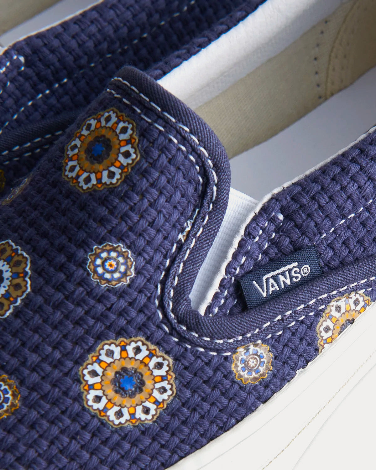 Vans x Kith - Medallion OG Navy Blazer Slip On Sneakers