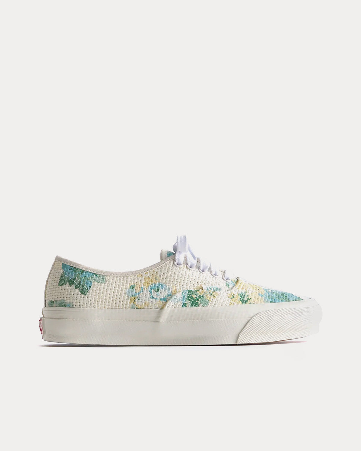 Vans x Kith Vintage Floral OG Authentic LX Turtledove Low Top Sneakers Sneak in Peace
