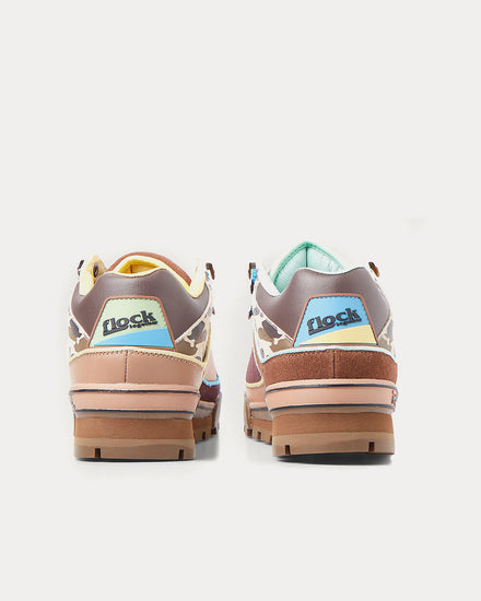 FILA x LN-CC x Flock Together Kingfisher Trailblazer Brown Low Top Sneakers - 3