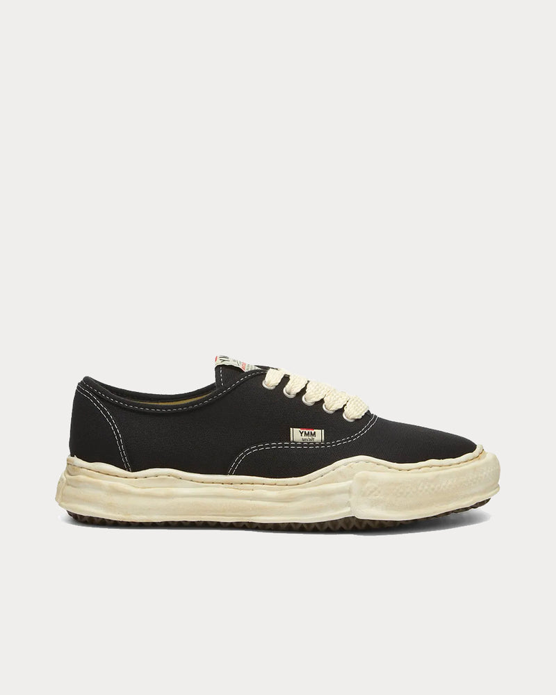 Mihara Yasuhiro Baker Original Canvas Black Low Top Sneakers - 1