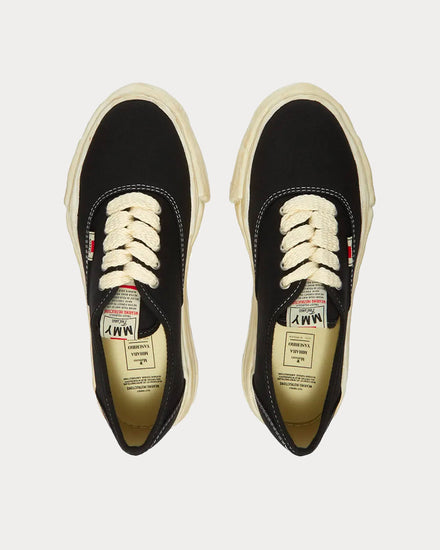 Mihara Yasuhiro Baker Original Canvas Black Low Top Sneakers - 2