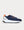 The Runner vegan-leather mid-top Navy Running trainers