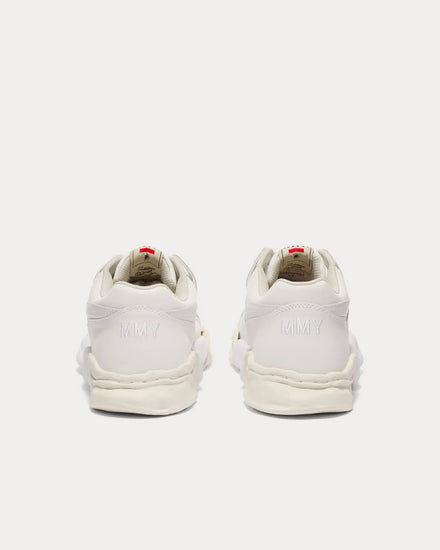 Mihara Yasuhiro Parker Leather White Low Top Sneakers - 4