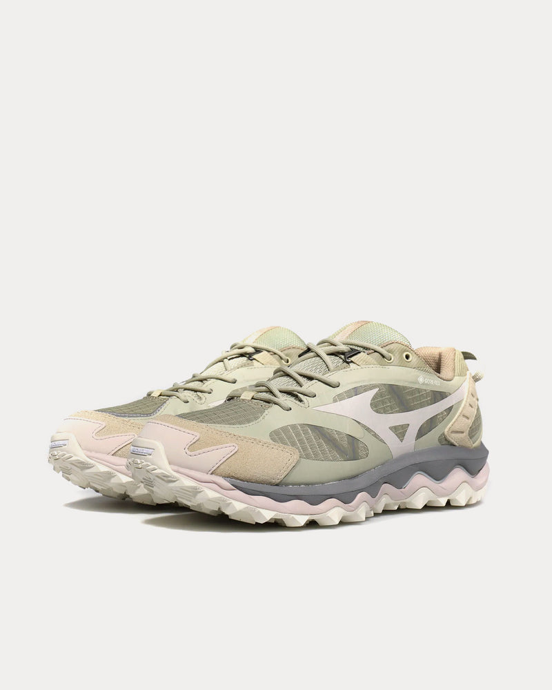 激安本物 Mizuno Men's Wave Mujin TL GTX Sage/ Wind Chime / Agate Gray 常緑樹