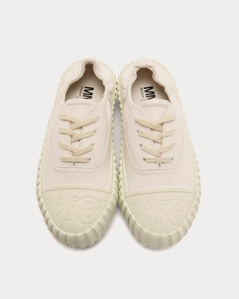 Maison Margiela MM6 6 City White Low Top Sneakers - 2