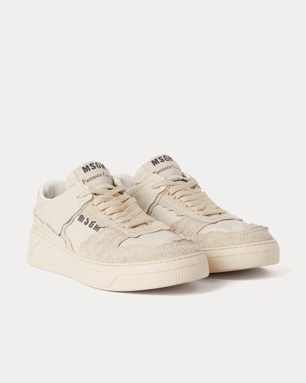 MSGM x ACBC Fantastic Green White Low Top Sneakers - 2
