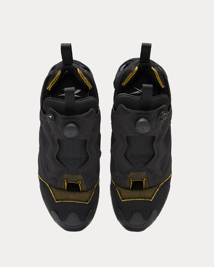 Reebok X Maison Margiela Instapump Fury Memory Of Shoes Core Black / Cloud White / Black White Low Top Sneakers - 2