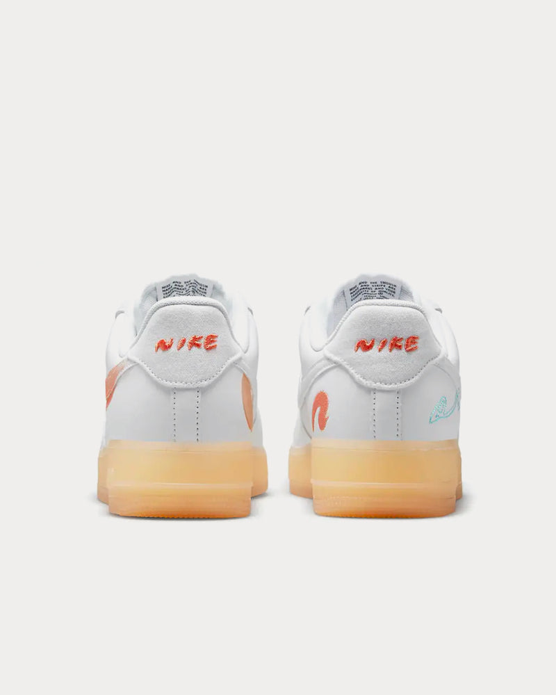 Nike x Mayumi Yamase Air Force 1 Flyleather White Low Top Sneakers - 3