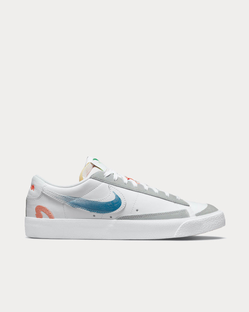 Nike x Mayumi Yamase Blazer Flyleather White Low Top Sneakers - 1