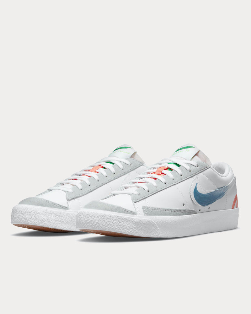 Nike x Mayumi Yamase Blazer Flyleather White Low Top Sneakers - 2