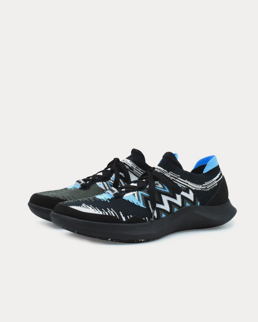 Missoni x ACBC - Fly Blue / Black Low Top Sneakers