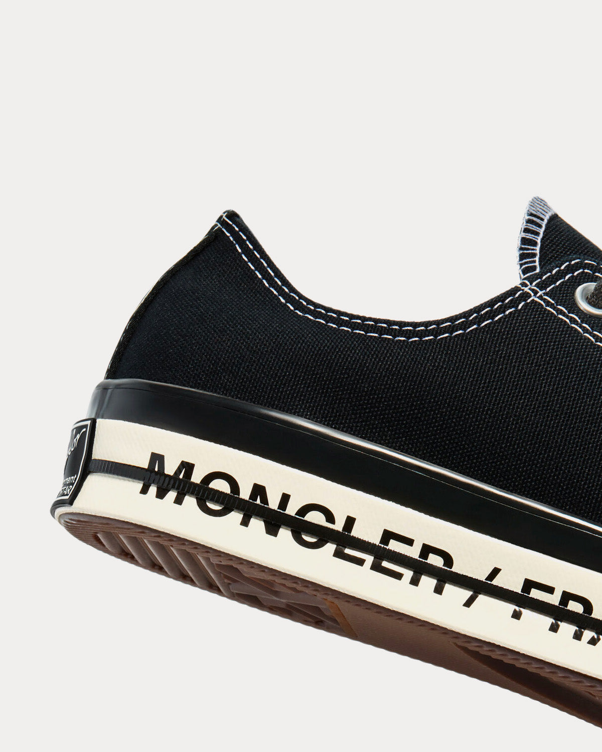 Converse x 7 Moncler FRGMT - Chuck 70 Black / Black / Egret Low Top Sneakers