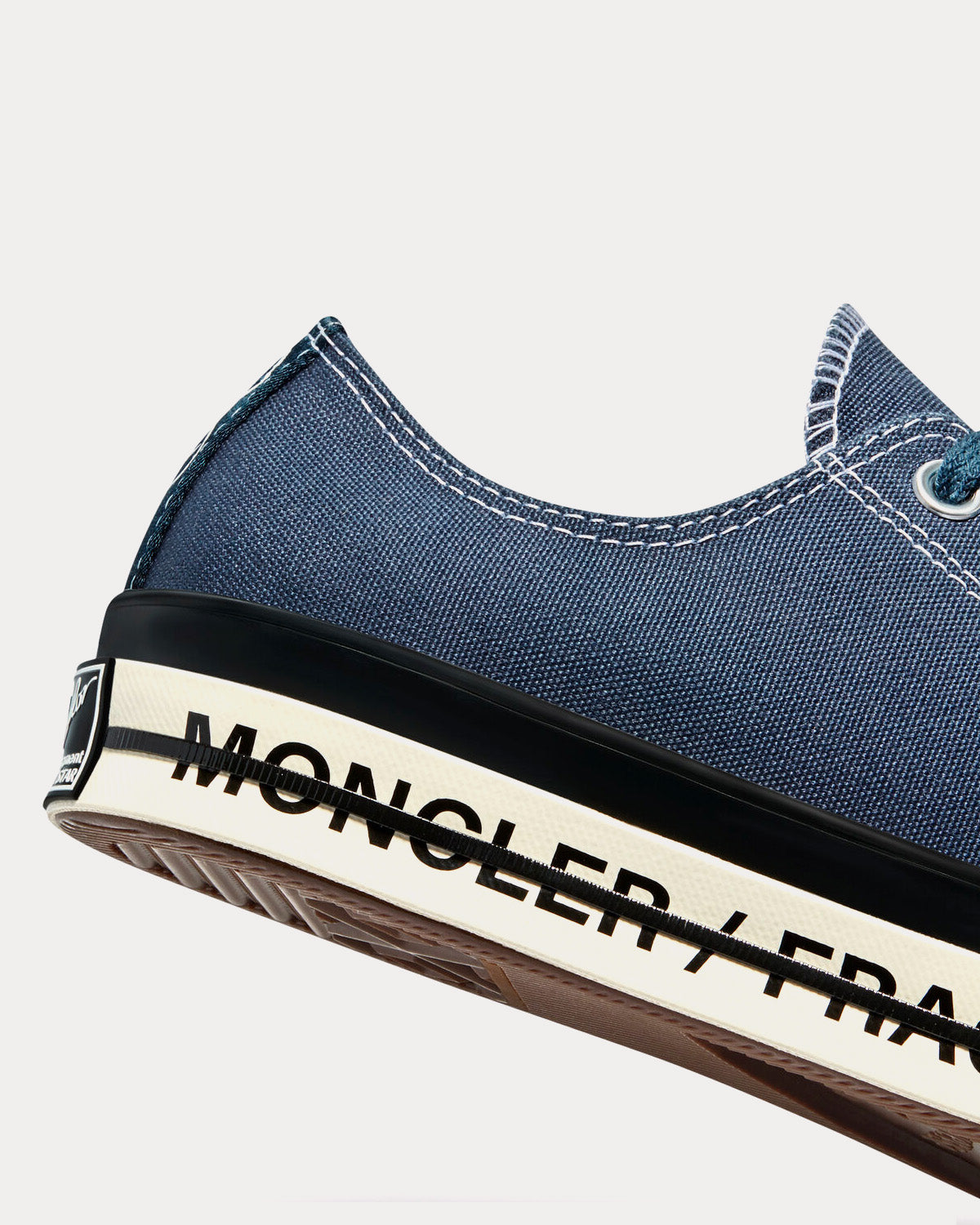 Converse x 7 Moncler FRGMT - Chuck 70 Blue / Black / Egret Low Top Sneakers