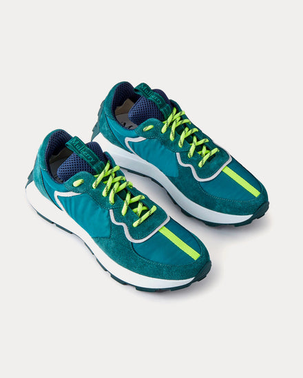 Mulberry Runner Mulberry Green Leather & Synthetic Mix Low Top Sneakers - 3