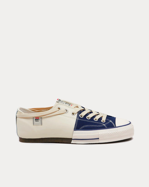 New Bowling Shoes Navy / White Low Top Sneakers