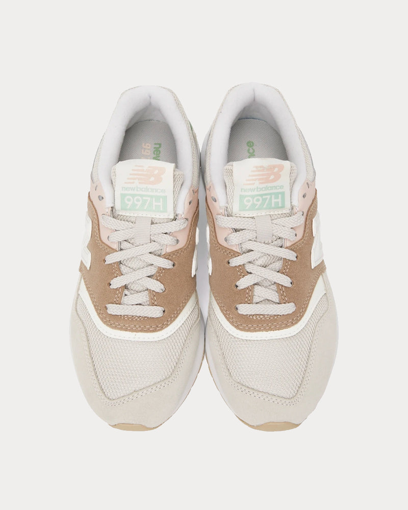 New Balance 997H V1 Tan / Pink Low Top Sneakers - 2