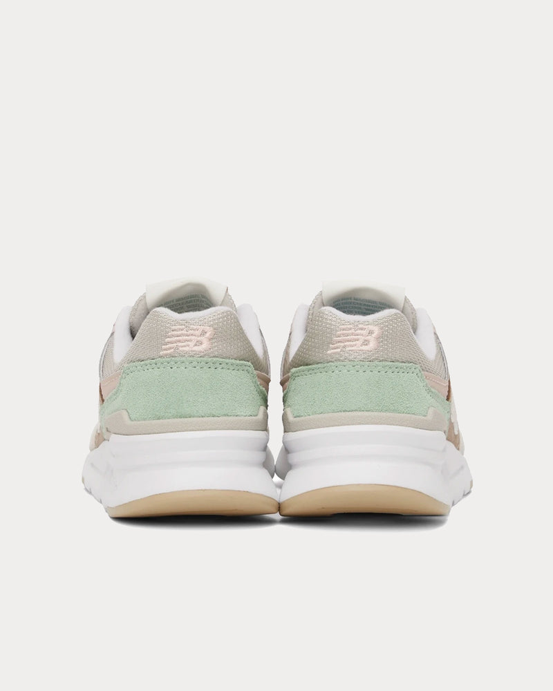 New Balance 997H V1 Tan / Pink Low Top Sneakers - 3