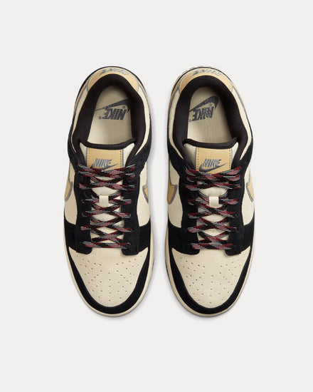 ウィメンズ Nike Dunk Low LX Black Team Gold (W) Nike Dunk Low LX Black Suede Team Gold (Women's) - DV3054