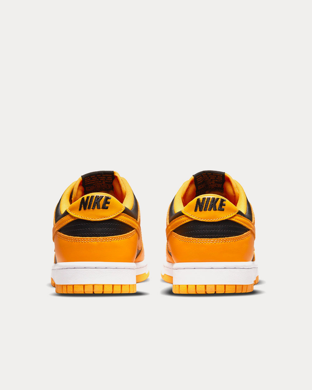 Nike - Dunk Low Retro Black / Gold Low Top Sneakers