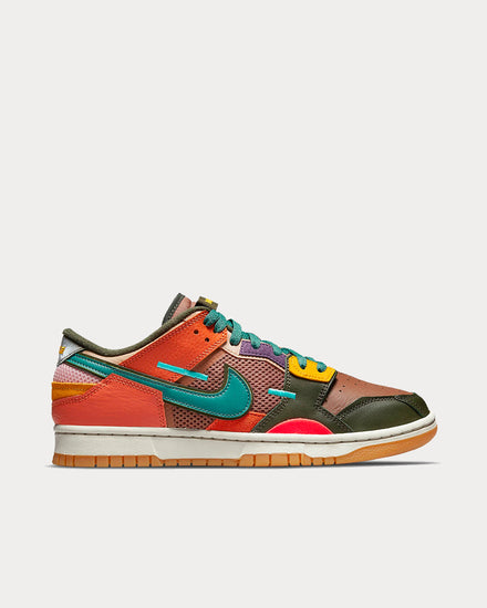 Nike Dunk Scrap Brown / Bone / Khaki Low Top Sneakers - 1