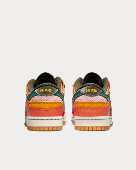 Nike Dunk Scrap Brown / Bone / Khaki Low Top Sneakers - 4