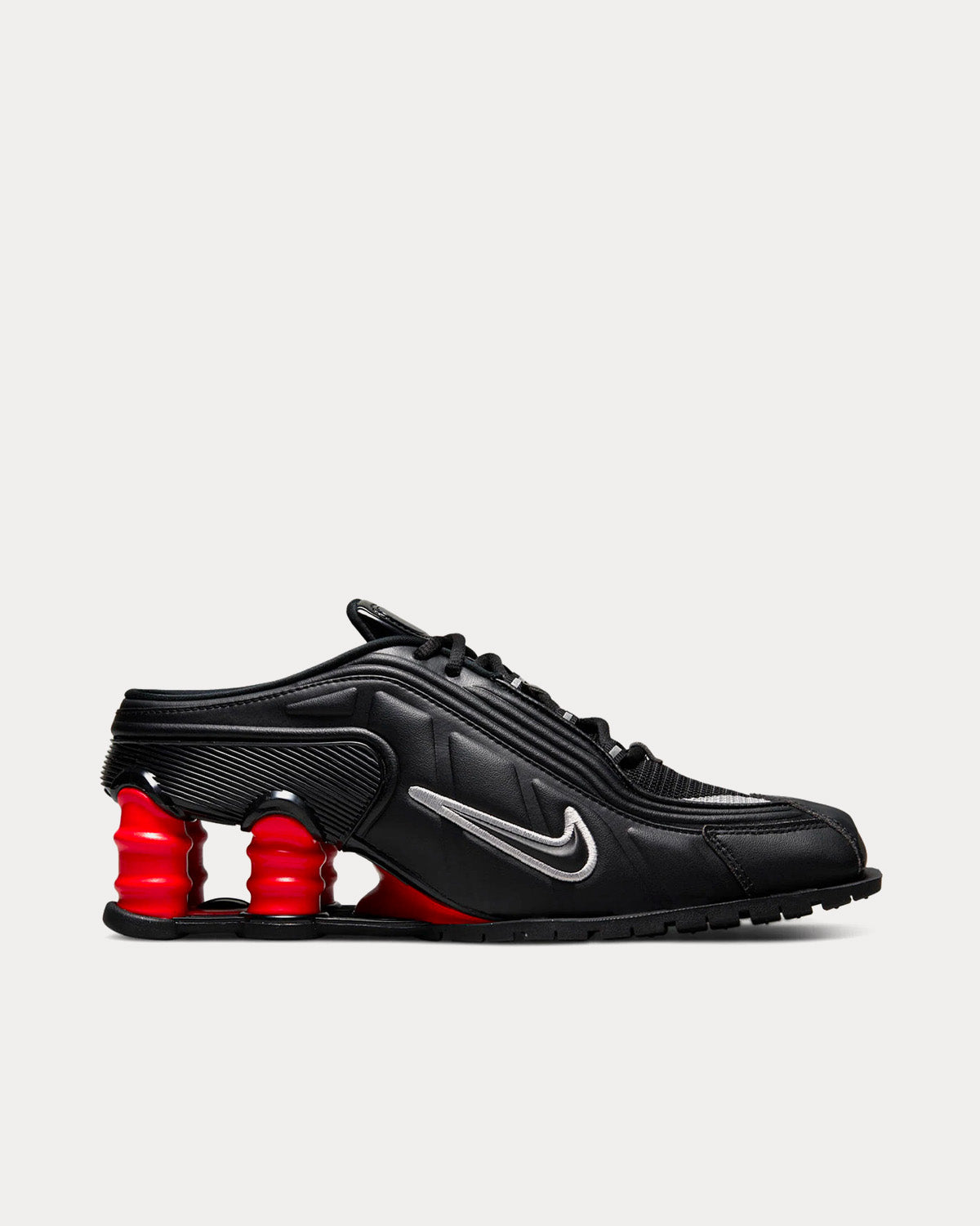 Nike x Martine Rose - Shox Black / Silver / Red Low Top Sneakers
