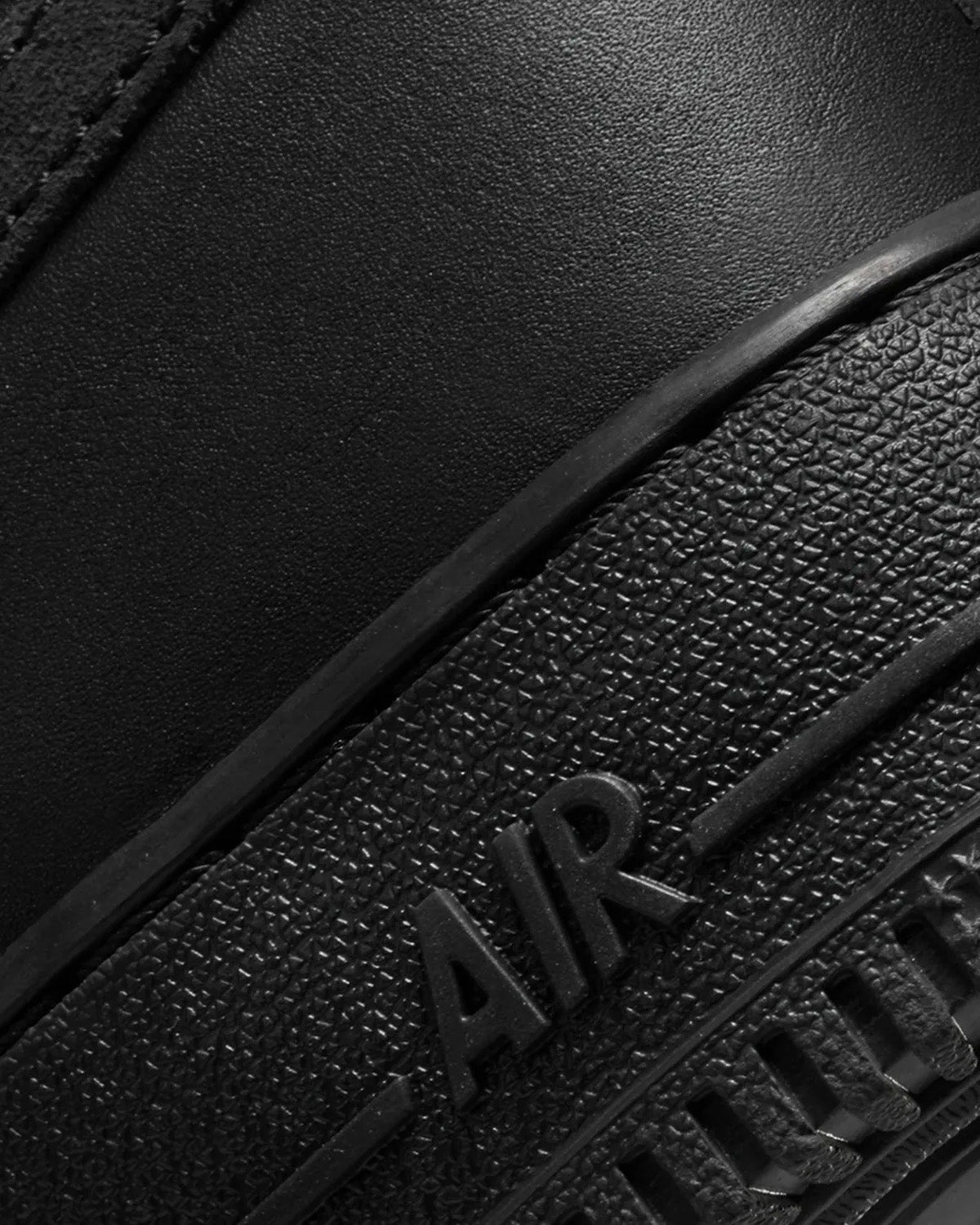 Nike x Slam Jam - AF-1 Black / Off-Noir Low Top Sneakers