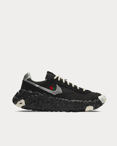 Nike x Undercover Overbreak Black & Metallic Silver Low Top Sneakers