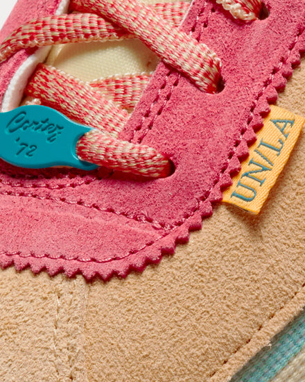 Nike x Union Cortez SP Sesame / Pink Clay / Dutch Green Low Top Sneakers - 5