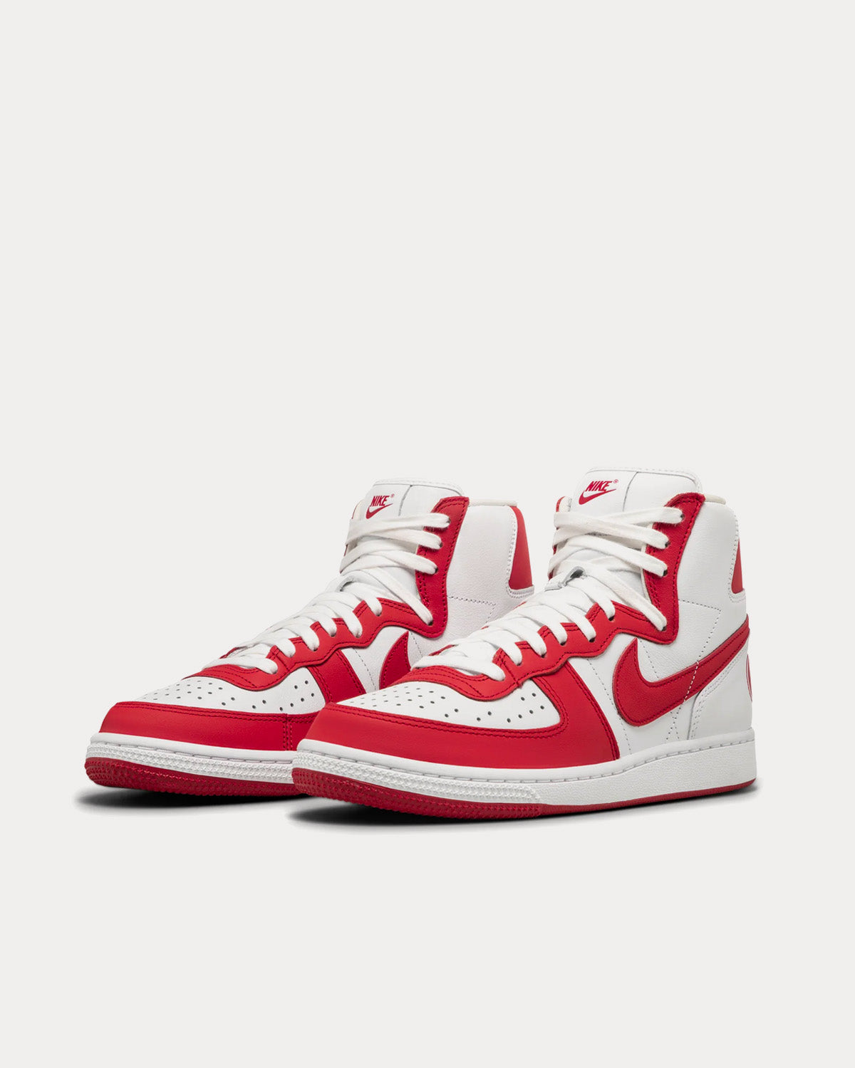 Nike x Comme des Garçons - Terminator Red / White High Top Sneakers