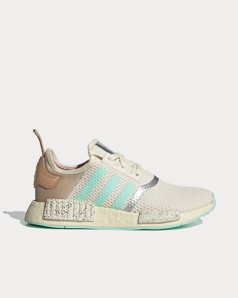 Adidas NMD_R1 THE CHILD FIND YOUR WAY Cream White Low Top Sneakers - 1