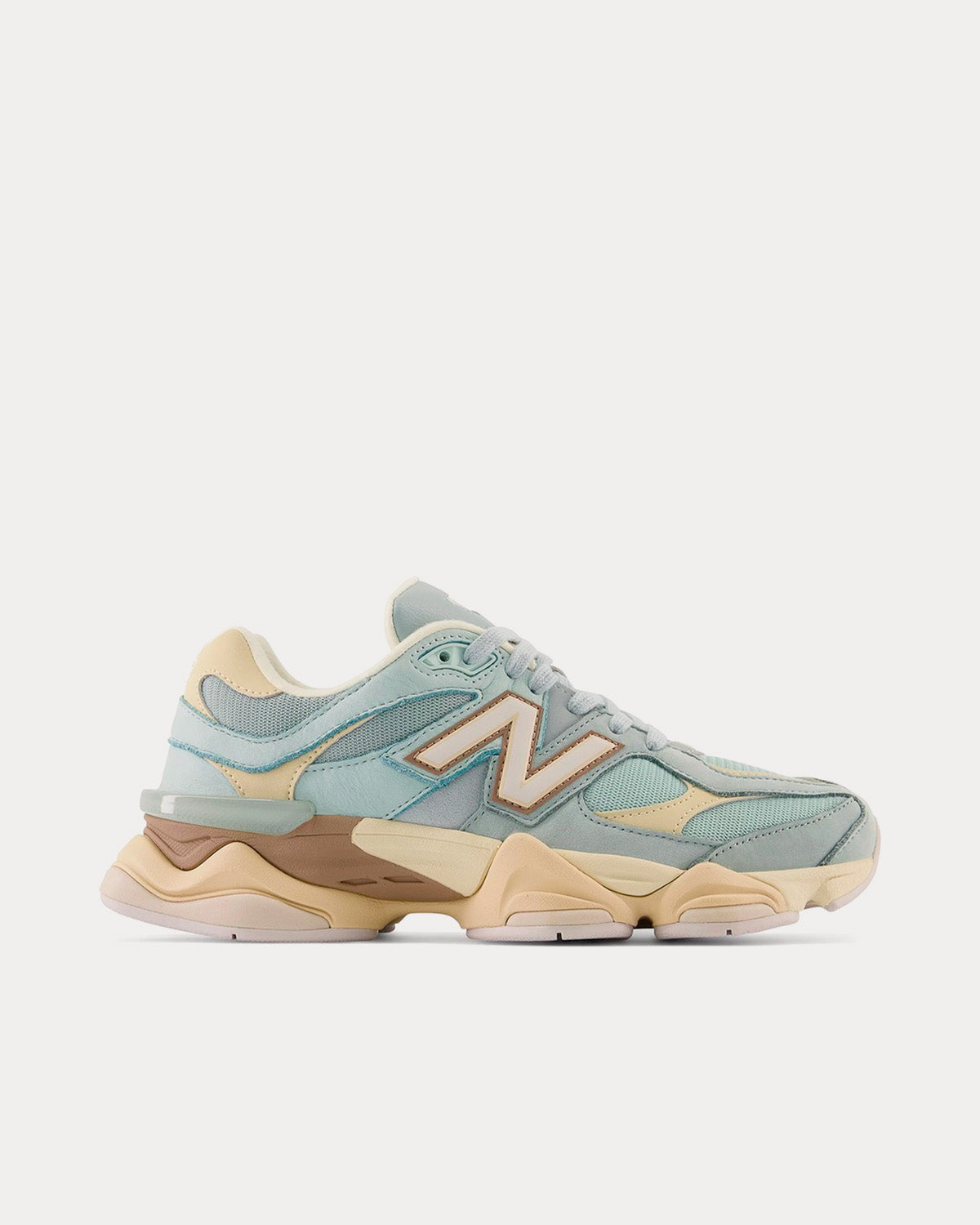New Balance Unisex 9060 Blue with Turtledove and Moonbeam Low Top 