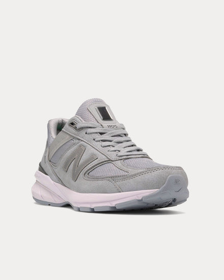 New Balance 990v5 Vegan Grey Running Shoes - 3