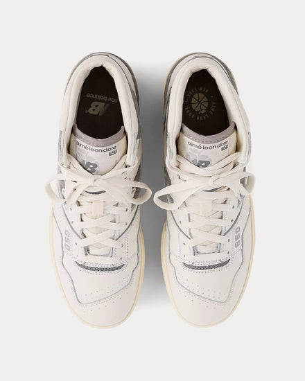 New Balance x Aime Leon Dore 650 Team Away Grey With Sea Salt High Top Sneakers - 2