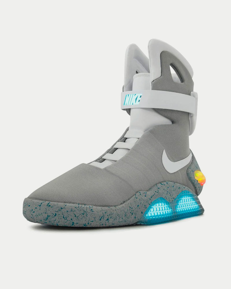 Nike Air Mag 'Back to the Future' Grey High Top Sneakers - 3
