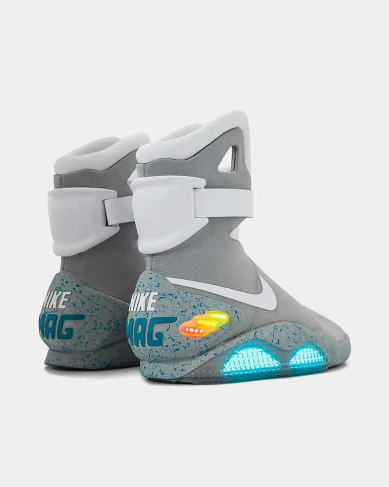Nike Air Mag 'Back to the Future' Grey High Top Sneakers - 2