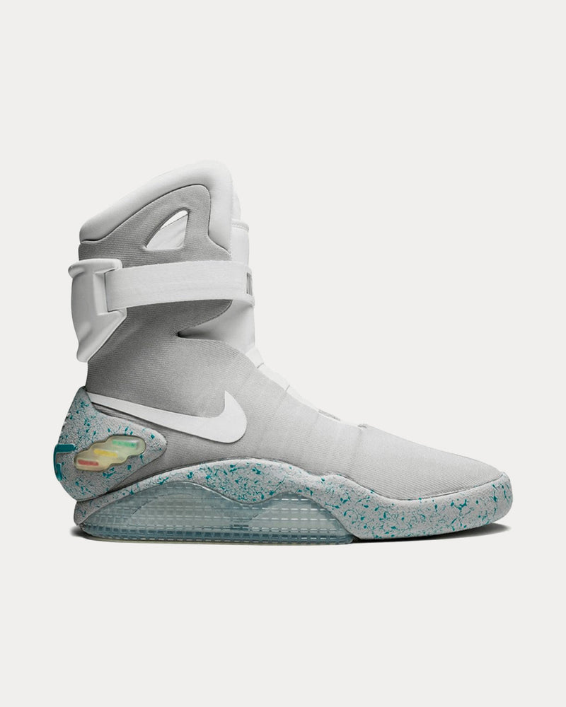 Nike Air Mag 'Back to the Future' Grey High Top Sneakers - 1