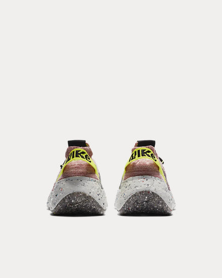 Nike Space Hippie Light Arctic Pink Low Top Sneaker - 5