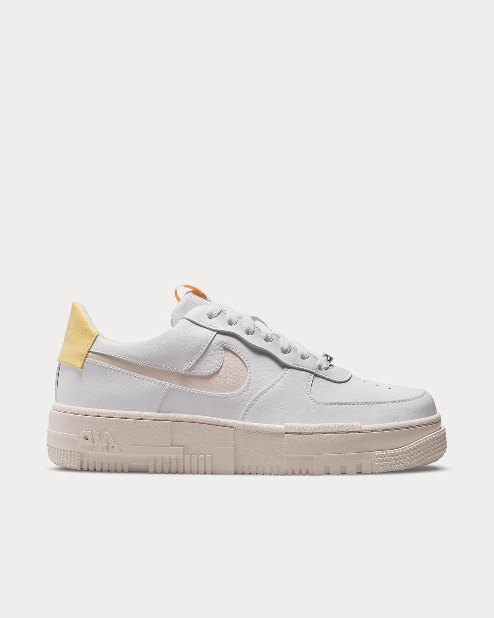 Nike AF 1 Pixel White Sail Orange Pearl Arctic Orange Low Top Sneakers Sneak in Peace