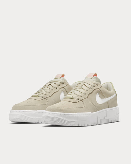 Nike AF-1 Pixel White / Sea Glass / Arctic Punch / Olive Aura Low Top Sneakers - 2
