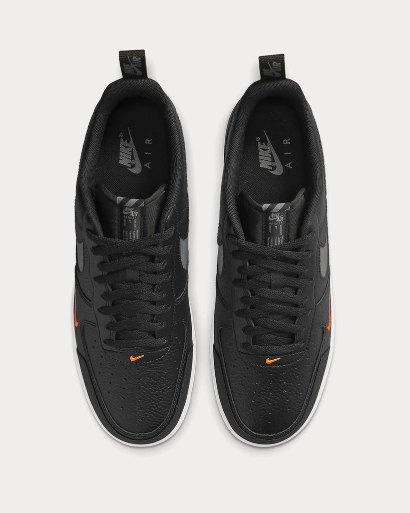 Nike Air Force 1 LV8 Black / Total Orange / White / Smoke Grey Low