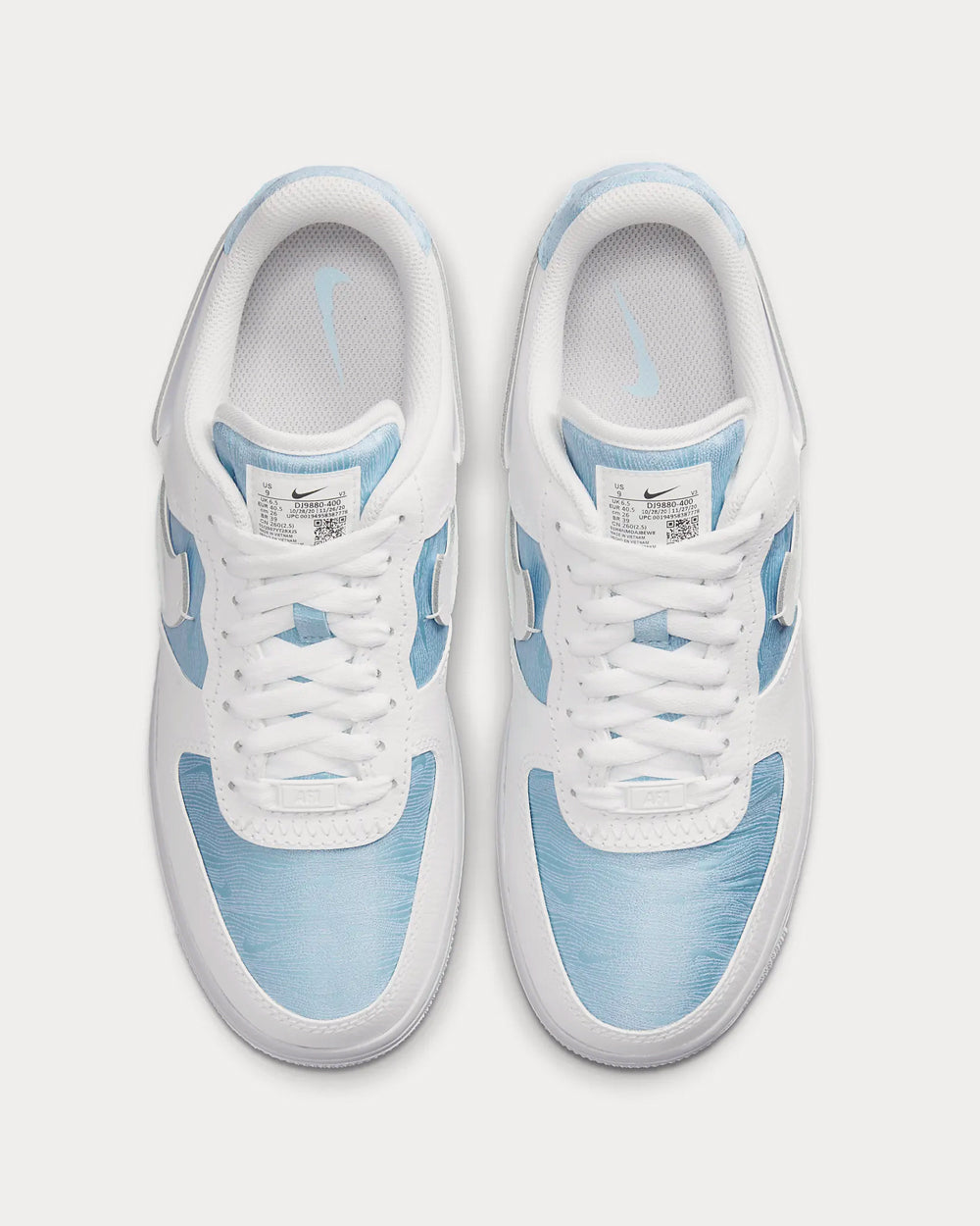 Air force 1 glacier blue deals