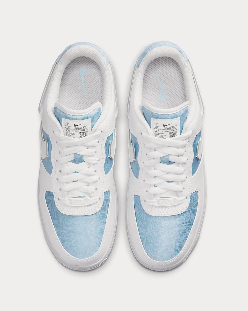 Nike Air Force 1 LXX Glacier Blue / Black / White Low Top Sneakers - 3