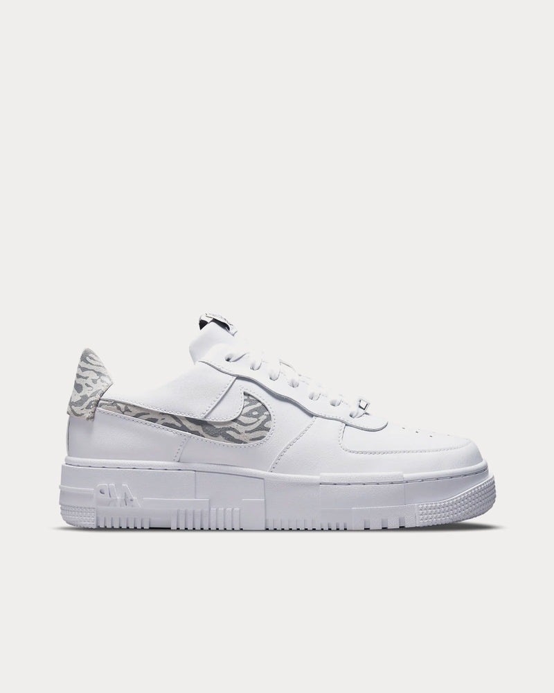 Nike Air Force 1 Pixel SE White / Particle Grey / Summit White Low Top Sneakers - 1
